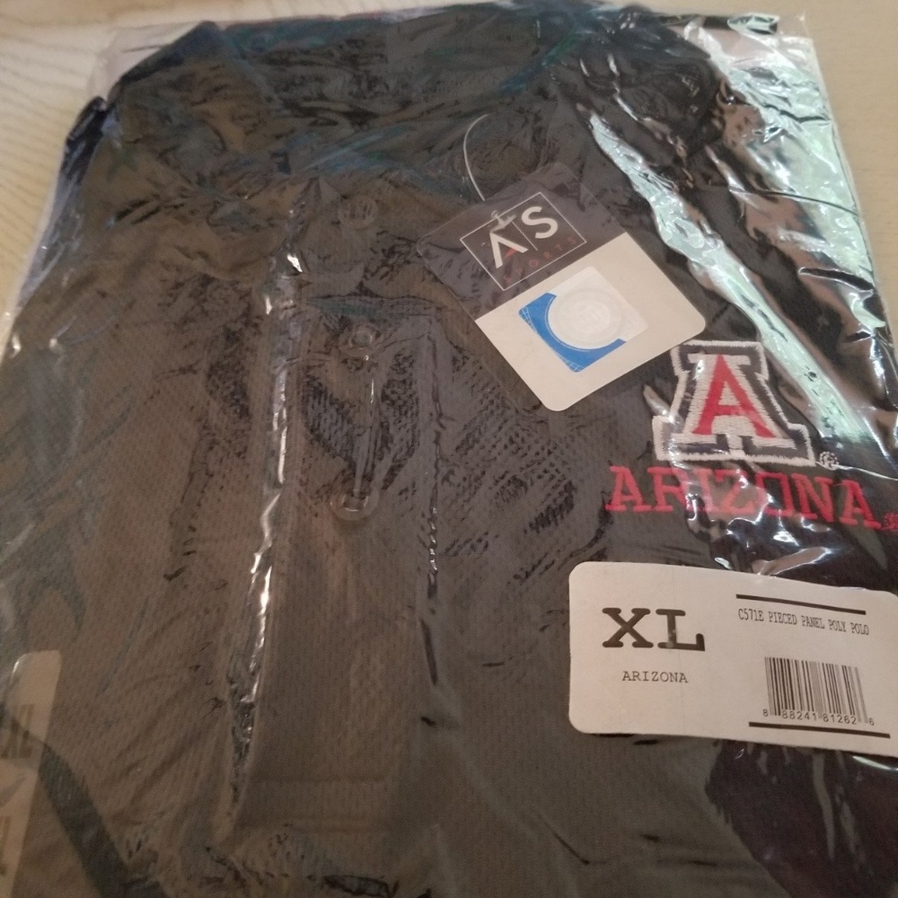 Arizona wildcats polo dri fit material
